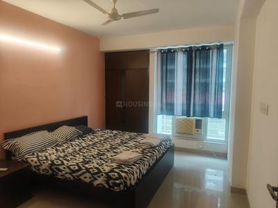 Bedroom Image of 925 Sq.ft 1.5 BHK Apartment / Flat for rent in Unique My Haveli, Ramchandpura Jaipur for Rs. 15500