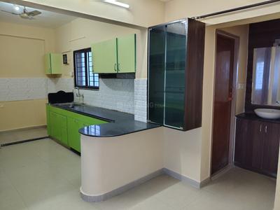 Kitchen Image of 1800 Sq.ft 3 BHK Apartment / Flat for rent in Jain Sudarsana, Madambakkam Chennai for Rs. 35000