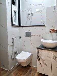 Common Bathroom Image of 600 Sq.ft 2 BHK Apartment / Flat for sale in Nawada New Delhi for Rs. 3750000