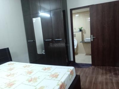 Bedroom Image of 1300 Sq.ft 2 BHK Apartment / Flat for rent in DN Fairytale, Madanpur Bhubaneswar for Rs. 28000