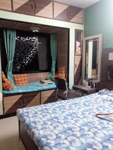Bedroom Image of 600 Sq.ft 1 BHK Apartment / Flat for rent in Vedant Complex CHS, Thane West Thane for Rs. 26000