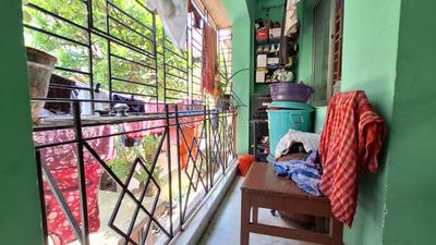 Balcony Image of 825 Sq.ft 2 BHK Apartment / Flat for sale in Kalikapur, EM Bypass Kolkata for Rs. 5300000