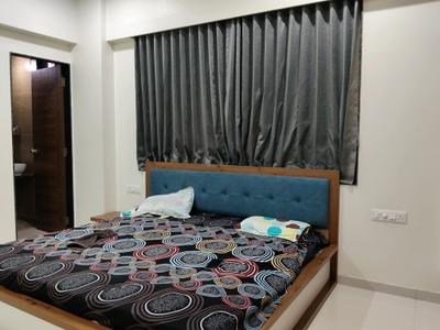 Bedroom Image of 1746 Sq.ft 3 BHK Apartment / Flat for sale in Shree Keshvam Heights, Tragad Ahmedabad for Rs. 9999000