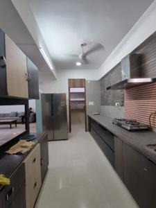 Kitchen Image of 3105 Sq.ft 4 BHK Apartment / Flat for sale in Ratnaakar Caledonia, Jodhpur Ahmedabad for Rs. 32500000