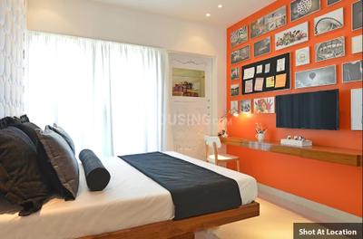 Bedroom Image of 900 Sq.ft 2 BHK Apartment / Flat for sale in Rustomjee La Vie, Thane West Thane for Rs. 11000000
