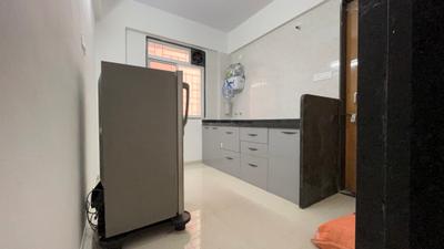 Kitchen Image of 550 Sq.ft 1 BHK Apartment / Flat for rent in Wadgaon Sheri Pune for Rs. 25000