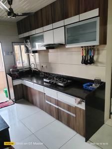 Kitchen Image of 1324 Sq.ft 3 BHK Apartment / Flat for sale in Shyamal Sky Life, Mota Mava Rajkot for Rs. 6700000