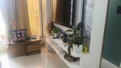 Living Room Image of 1200 Sq.ft 2 BHK Apartment / Flat for sale in Gurukrupa Guru Anant, Ulwe Navi Mumbai for Rs. 11200000