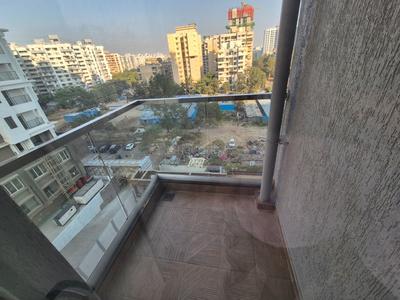 Balcony Image of 1250 Sq.ft 2 BHK Apartment / Flat for rent in VJ Yashwin Nuovo Centro, Tathawade Pune for Rs. 34000