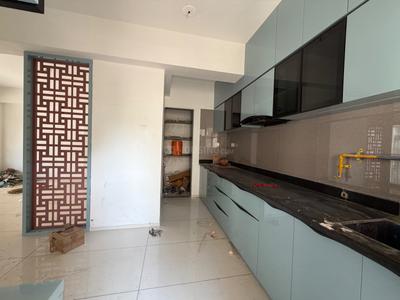 Kitchen Image of 1800 Sq.ft 3 BHK Apartment / Flat for sale in The Green Parmeshwar, Chandkheda Ahmedabad for Rs. 8500000