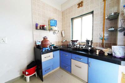 Kitchen Image of 990 Sq.ft 2 BHK Apartment / Flat for sale in Ashray Platina, New Ranip Ahmedabad for Rs. 5000000