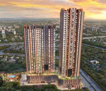 Image of 1952 Sq.ft 4 BHK Apartment / Flat for sale in Sukhwani Kingsley, Thergaon, Pune for Rs. 19932212