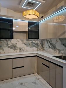Kitchen Image of 900 Sq.ft 3 BHK Apartment / Flat for sale in Hans Luxury Floor, Dwarka Mor New Delhi for Rs. 6000000
