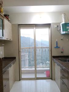Kitchen Image of 680 Sq.ft 1 BHK Apartment / Flat for rent in Harasiddh Richland Rutu City Wing A, Thane West Thane for Rs. 26000
