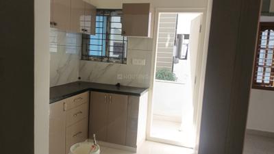 Kitchen Image of 650 Sq.ft 1 BHK Independent House for rent in Bettadasanapura Bengaluru for Rs. 16820