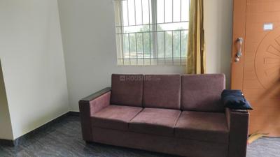 Living Room Image of 500 Sq.ft 1 BHK Apartment / Flat for rent in Doddakannelli Bengaluru for Rs. 24999