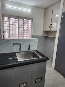 Kitchen Image of 1988 Sq.ft 3 BHK Apartment / Flat for rent in Bhavya Tulasi Vanam, Kukatpally Hyderabad for Rs. 56000