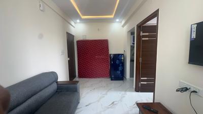 Living Room Image of 500 Sq.ft 1 BHK Apartment / Flat for rent in S.G. Palya Bengaluru for Rs. 27990