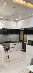 Kitchen Image of 1100 Sq.ft 3 BHK Apartment / Flat for sale in Vihal Aranya Spring, Sama Savli Vadodara for Rs. 8900000