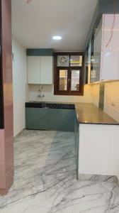 Kitchen Image of 1400 Sq.ft 4 BHK Builder Floor for rent in Partik Panchsheel Vihar, Khirki Extension New Delhi for Rs. 47000