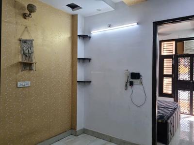 Living Room Image of 600 Sq.ft 2 BHK Builder Floor for rent in Nawada New Delhi for Rs. 17000