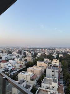 Balcony Image of 1750 Sq.ft 3 BHK Apartment / Flat for rent in GNR S Vasavi Nirvana, Attapur Hyderabad for Rs. 49000