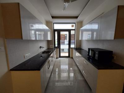 Kitchen Image of 3000 Sq.ft 3 BHK Builder Floor for rent in MDC Sector 6 Panchkula for Rs. 100000