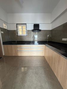Kitchen Image of 1498 Sq.ft 3 BHK Apartment / Flat for rent in Venkatesh Skydale, Hingne Khurd Pune for Rs. 60000