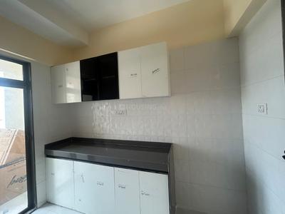 Kitchen Image of 950 Sq.ft 3 BHK Apartment / Flat for rent in Kini Pinnacle, Naigaon East Naigaon for Rs. 20000
