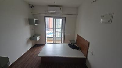 Bedroom Image of 350 Sq.ft 1 RK Apartment / Flat for rent in Vilas VJ IndiLife Wakad, Wakad Pune for Rs. 36000