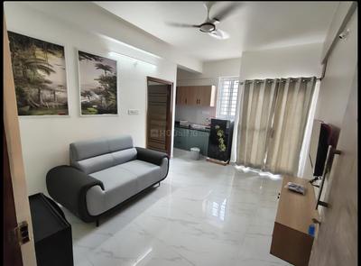 Hall Image of 550 Sq.ft 1 BHK Apartment / Flat for rent in Kadubeesanahalli Bengaluru for Rs. 25500