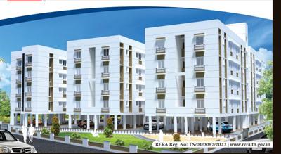 Image of 705 Sq.ft 2 BHK Apartment / Flat for sale in Thiruporur, Chennai for Rs. 3900000