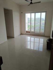 Living Room Image of 607 Sq.ft 1 BHK Apartment / Flat for rent in Ashar Arize, Kalwa Thane for Rs. 27000