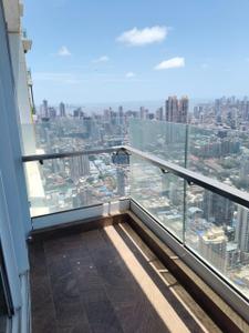Balcony Image of 1450 Sq.ft 3 BHK Apartment / Flat for sale in Monte South, Byculla Mumbai for Rs. 75000000