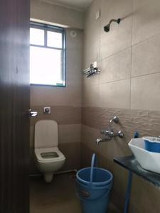 Bedroom Three Image of 845 Sq.ft 3 BHK Apartment / Flat for rent in SRK Rajgad, Wakad Pune for Rs. 50000