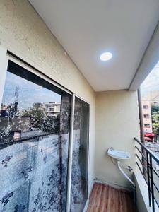 Balcony Image of 600 Sq.ft 1 BHK Apartment / Flat for rent in Kharadi Pune for Rs. 23000