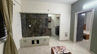 Hall Image of 650 Sq.ft 1 BHK Apartment / Flat for rent in Mahadevapura Bengaluru for Rs. 32000