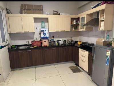 Kitchen Image of 1856 Sq.ft 3 BHK Apartment / Flat for rent in Prestige Ferns Residency, Harlur Bengaluru for Rs. 75000