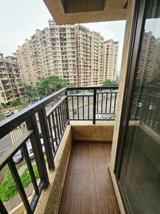 Balcony Image of 950 Sq.ft 2 BHK Apartment / Flat for sale in Raunak City Sector IV D9, Kalyan West Kalyan for Rs. 5600000