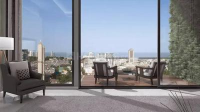 Balcony Image of 810 Sq.ft 2 BHK Apartment / Flat for sale in Suraj Lumina, Mahim Mumbai for Rs. 29800000