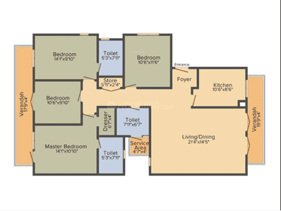 Image of 1840 Sq.ft 3 BHK Builder Floor for sale in Vatika Premium Floors, Sector 82, Gurgaon for Rs. 28000000