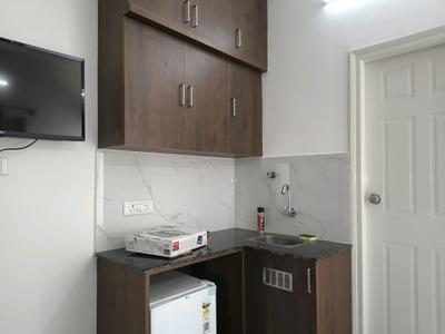 Kitchen Image of 360 Sq.ft 1 RK Apartment / Flat for rent in Doddanekundi Bengaluru for Rs. 16000