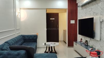 Living Room Image of 987 Sq.ft 2 BHK Apartment / Flat for rent in Garve Omega Paradise Wing L Phase 2, Wakad Pune for Rs. 38000