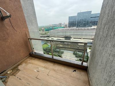 Balcony Image of 900 Sq.ft 2 BHK Apartment / Flat for rent in L And T Seawoods Residences, Seawoods Navi Mumbai for Rs. 80000