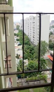 Balcony Image of 1500 Sq.ft 3 BHK Apartment / Flat for sale in Mont Vert Seville, Wakad Pune for Rs. 13400000