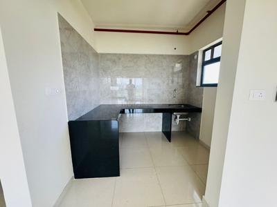 Kitchen Image of 560 Sq.ft 1 BHK Apartment / Flat for rent in Paranjape Trident Towers, Hinjawadi Pune for Rs. 24999
