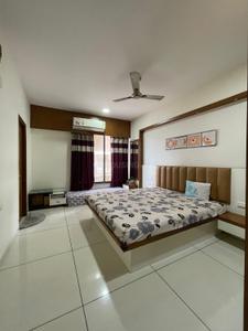 Bedroom Image of 1890 Sq.ft 3 BHK Apartment / Flat for sale in Krishna Dharti Saket Height, Gota Ahmedabad for Rs. 12700000