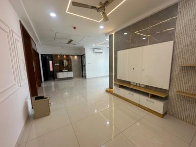 Living Room Image of 1600 Sq.ft 3 BHK Apartment / Flat for rent in Aparna Zenon, Manikonda Hyderabad for Rs. 65000