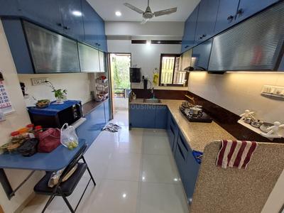 Kitchen Image of 1250 Sq.ft 2 BHK Apartment / Flat for rent in Saiyed Vasna Vadodara for Rs. 25000
