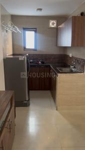 Kitchen Image of 800 Sq.ft 1 RK Builder Floor for rent in Lajpat Nagar New Delhi for Rs. 25000